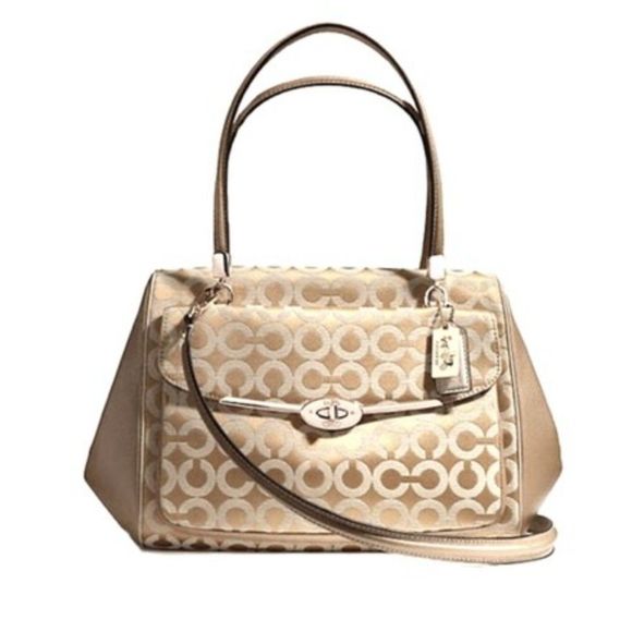 COACH MADISON MADELINE SATCHEL - Picture 1 of 12